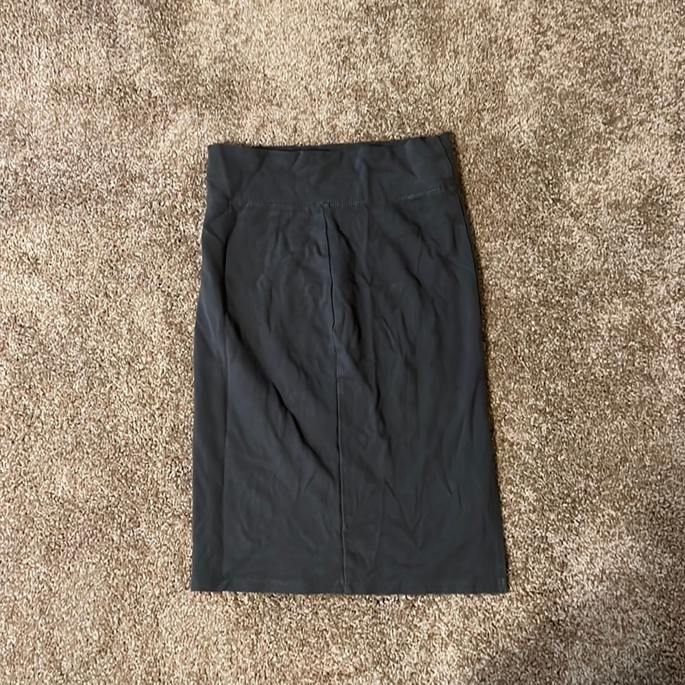 Army Green Pencil Skirt (AM)